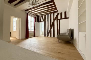 Paris 1er - appartement de caractère, une chambre, cave